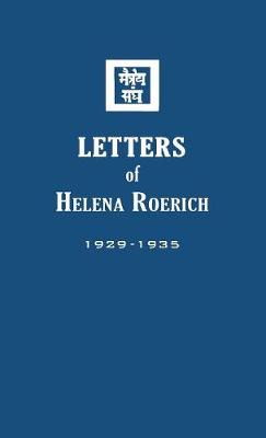 Book cover for Letters of Helena Roerich I