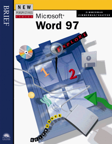 Book cover for New Perspectives on Microsoft Word 97