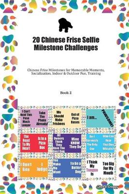 Book cover for 20 Chinese Frise Selfie Milestone Challenges