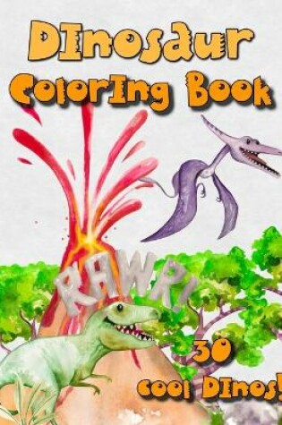 Cover of Dinosaur coloring book