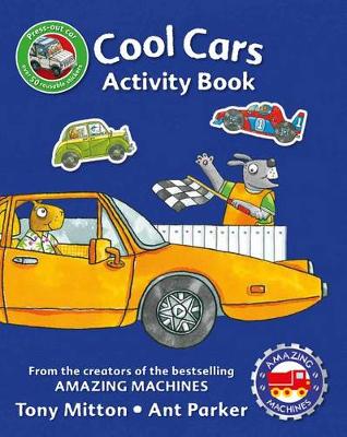 Book cover for Amazing Machines Cool Cars Activity Book