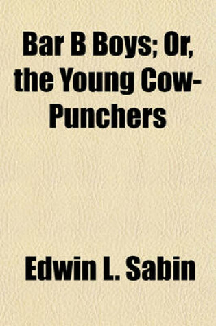 Cover of Bar B Boys; Or, the Young Cow-Punchers