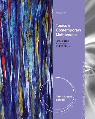 Book cover for Topics in Contemporary Mathematics, International Edition