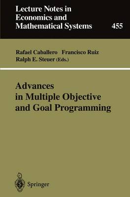 Book cover for Advances in Multiple Objective and Goal Programming