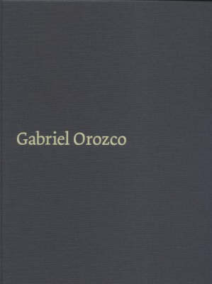 Book cover for Gabriel Orozco