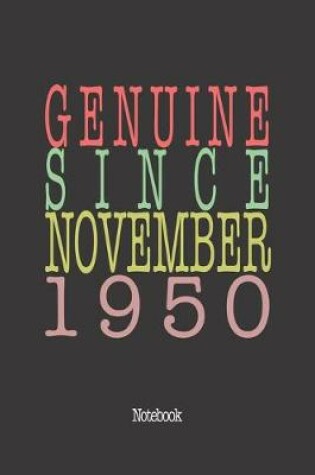 Cover of Genuine Since November 1950