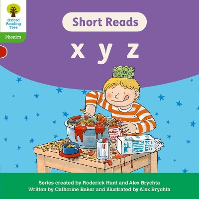 Cover of Oxford Reading Tree: Floppy's Phonics Decoding Practice: Oxford Level 2: Short Reads: x y z