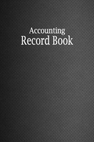 Cover of Accounting Record Book