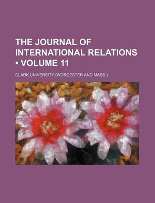 Book cover for The Journal of International Relations (Volume 11)