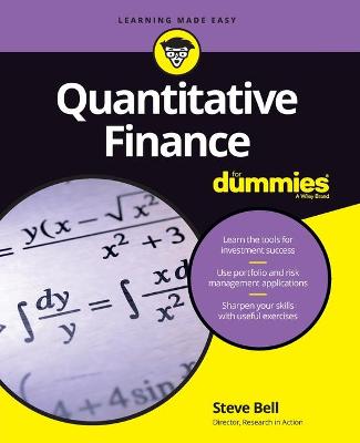 Book cover for Quantitative Finance For Dummies