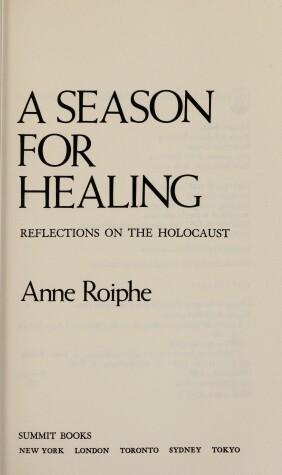 Book cover for A Season for Healing