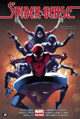 Book cover for Spider-verse