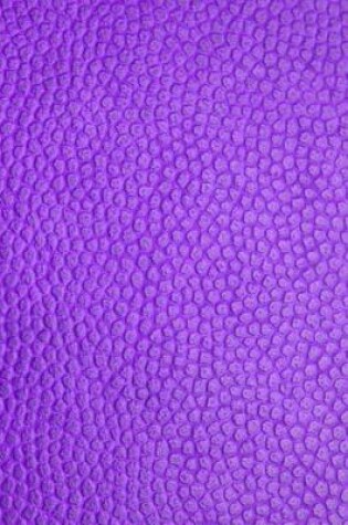 Cover of Purple Notebook Leather Style