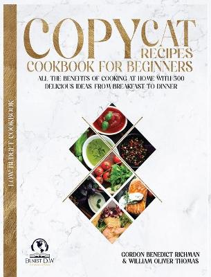 Book cover for Copycat Recipes Cookbook for beginners