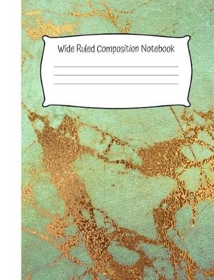 Book cover for Wide Ruled Composition Notebook