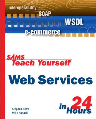 Book cover for Sams Teach Yourself Web Services in 24 Hours