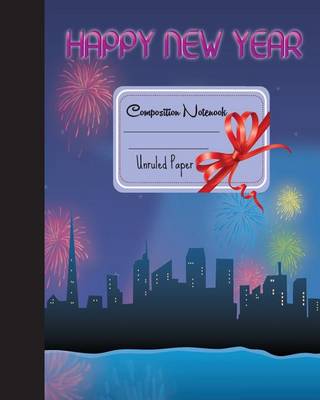 Book cover for Primary Composition Book - Happy New Year