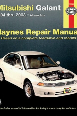 Cover of Mitsubishi Galant Automotive Repair Manual