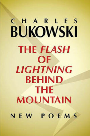 Cover of The Flash of Lightning Behind the Mountain
