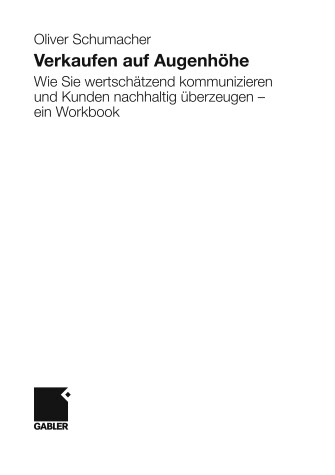 Book cover for Verkaufen Auf Augenh He