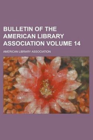 Cover of Bulletin of the American Library Association (1910