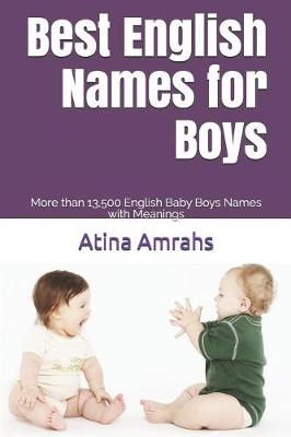 Book cover for Best English Names for Boys