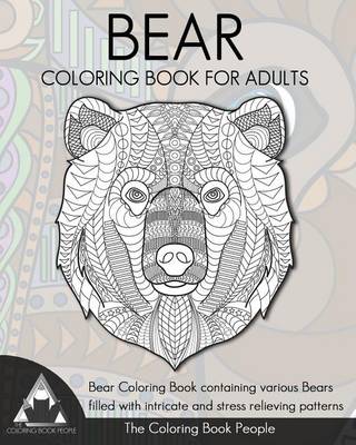 Book cover for Bear Coloring Book for Adults