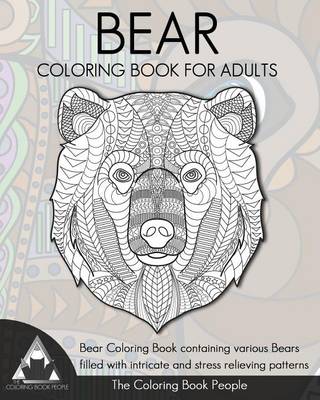 Cover of Bear Coloring Book for Adults