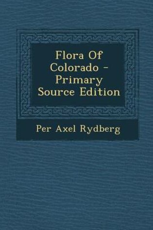 Cover of Flora of Colorado