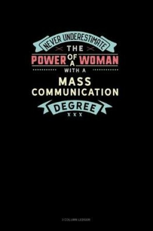 Cover of Never Underestimate The Power Of A Woman With A Mass Communication Degree