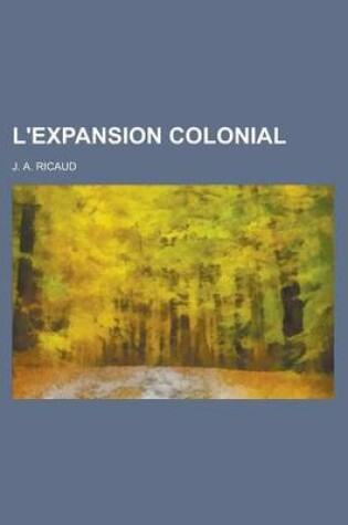 Cover of L'Expansion Colonial