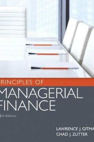 Cover of Principles of Managerial Finance (2-downloads)