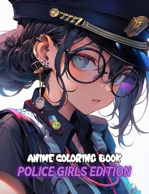 Cover of Anime Coloring Book