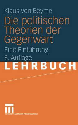 Book cover for Die Politischen Theorien Der Gegenwart