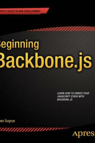 Cover of Beginning Backbone.js