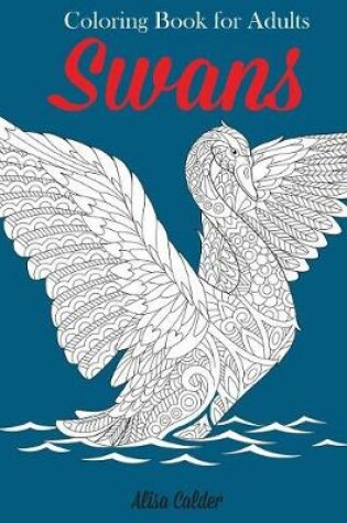 Cover of Swans Coloring Book