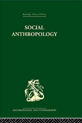 Cover of Social Anthropology