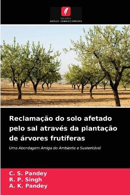 Book cover for Reclamação do solo afetado pelo sal através da plantação de árvores frutíferas