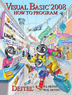 Book cover for Visual Basic 2008 How to Program