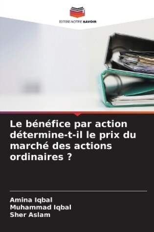 Cover of Le bénéfice par action détermine-t-il le prix du marché des actions ordinaires ?