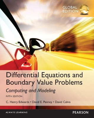 Book cover for Differential Equations and Boundary Value Problems: Computing and Modeling, Global Edition