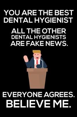 Book cover for You Are The Best Dental Hygienist All The Other Dental Hygienists Are Fake News. Everyone Agrees. Believe Me.