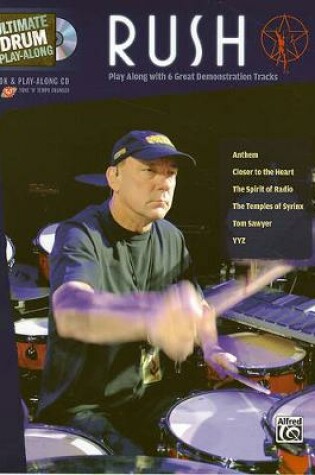 Cover of Ultimate Drum Play-Along Rush