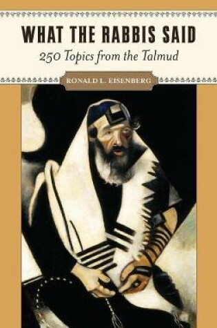 Cover of What the Rabbis Said