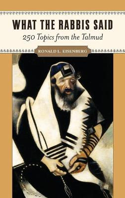 Cover of What the Rabbis Said