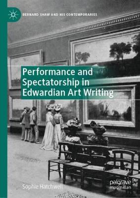 Book cover for Performance and Spectatorship in Edwardian Art Writing