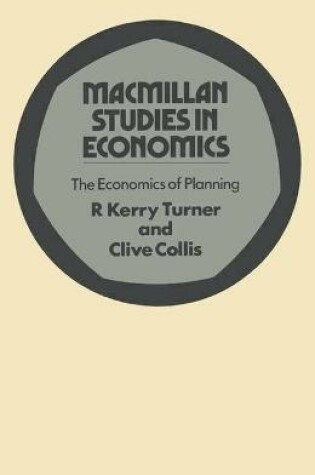 Cover of Economics of Planning