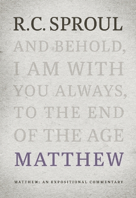Book cover for Matthew: An Expositional Commentary