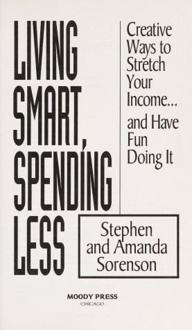 Book cover for Living Smart, Spending Less