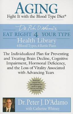 Book cover for Aging: Fight It with the Blood Type Diet